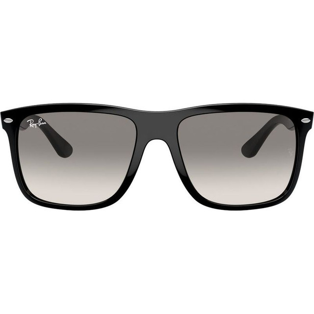 Boyfriend Two RB4547F - Black/Clear Grey Gradient Glass Lenses