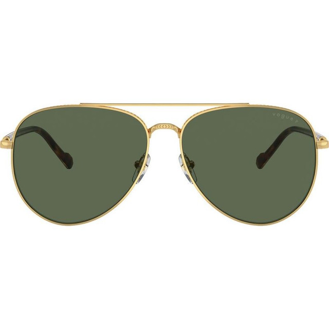 Vogue Eyewear VO4290S - Gold/Dark Green Polarised Lenses