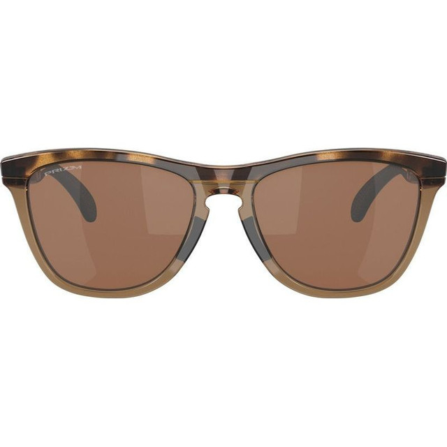 Oakley Frogskins Range - Brown Tortoise and Brown Smoke/Prizm Tungsten Polarised Lenses