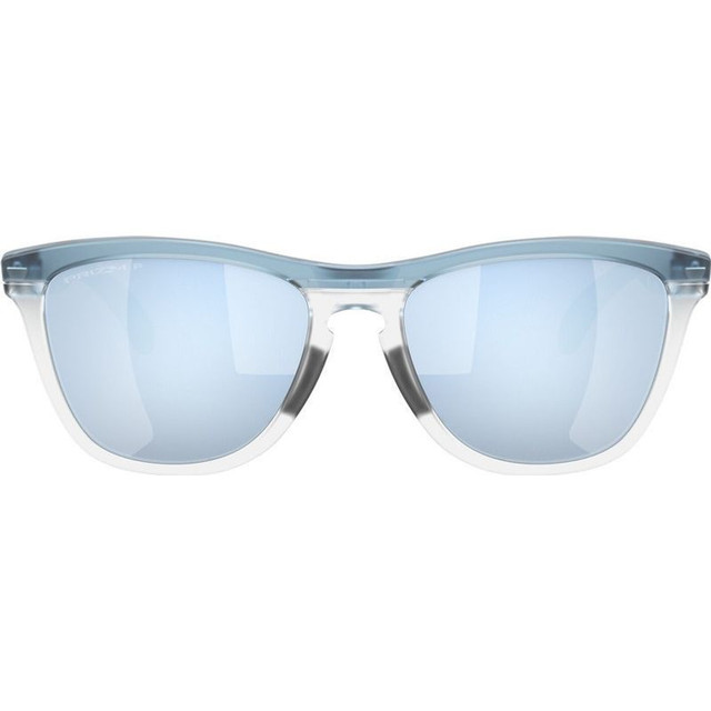 Frogskins Range - Transparent Stonewash/Prizm Deep Water Mirror Polarised Lenses