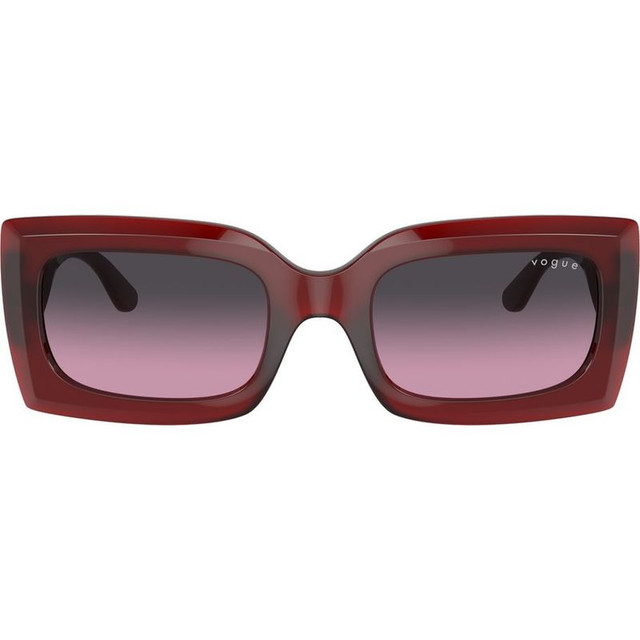 Vogue Eyewear VO5526S - Opal Red/Grey Violet Gradient Lenses