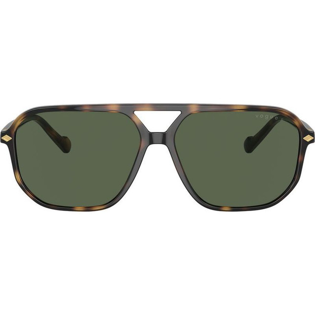 VO5531S - Total Dark Havana/Dark Green Polarised Lenses