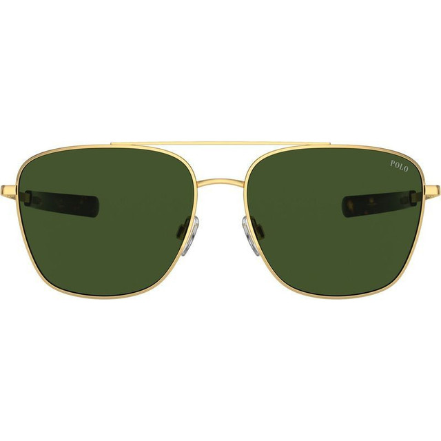 PH3147 - Shiny Gold/Bottle Green Lenses