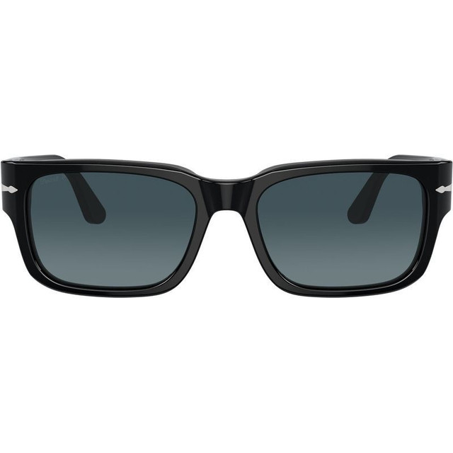 PO3315S - Black/Blue Gradient Polarised Glass Lenses 58 Eye Size