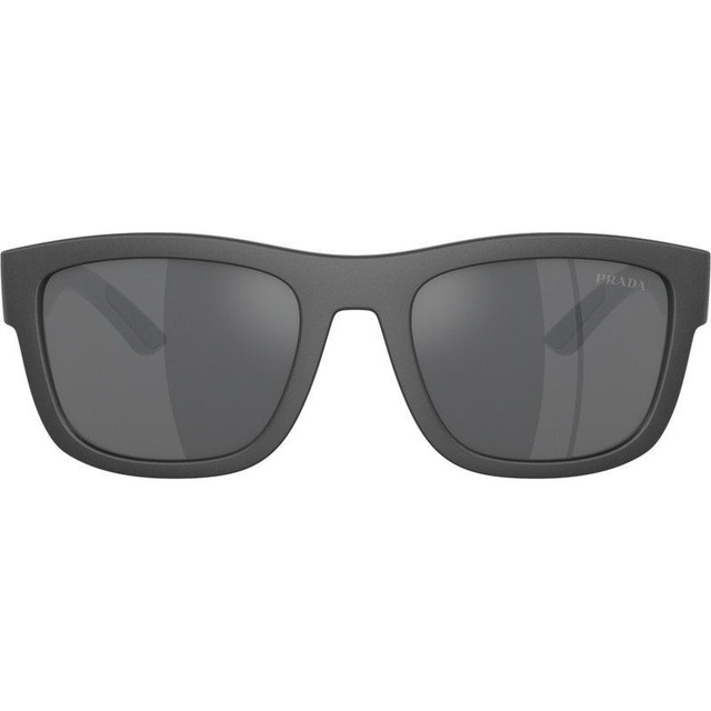 Prada Linea Rossa PS01ZS - Matte Grey/Grey Silver Mirror Lenses