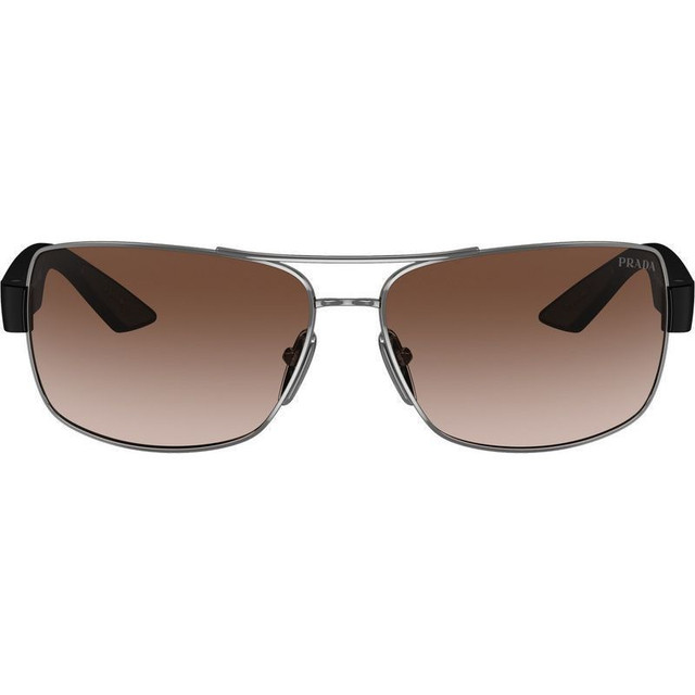 Prada Linea Rossa PS50ZS - Gunmetal/Brown Gradient Lenses