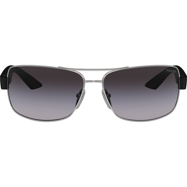 Prada Linea Rossa PS50ZS - Silver/Grey Gradient Lenses