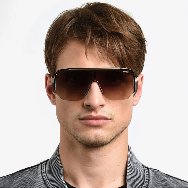 Carrera 1060/S - Black Gold/Brown Gradient Lenses