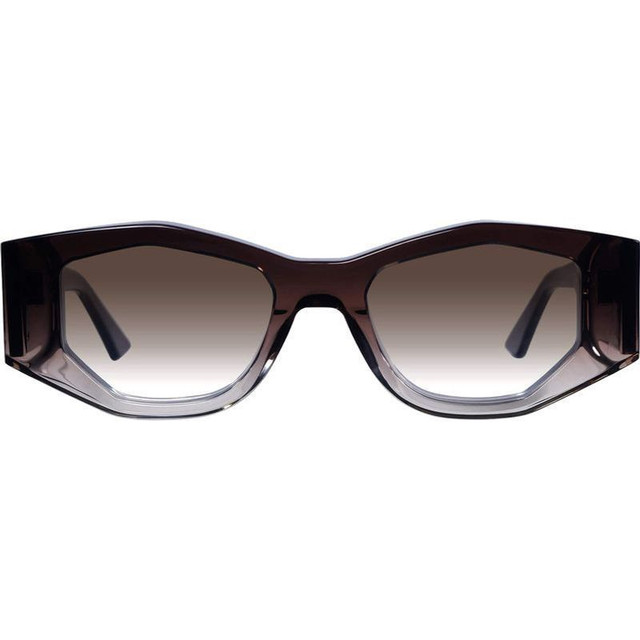 Valley Eyewear Valiant - Smoky Quartz with Gunmetal Trim/Brown Gradient Lenses