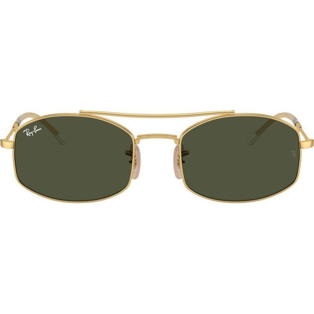 Ray-Ban RB3719 - Arista/Green Glass Lenses 54 Eye Size