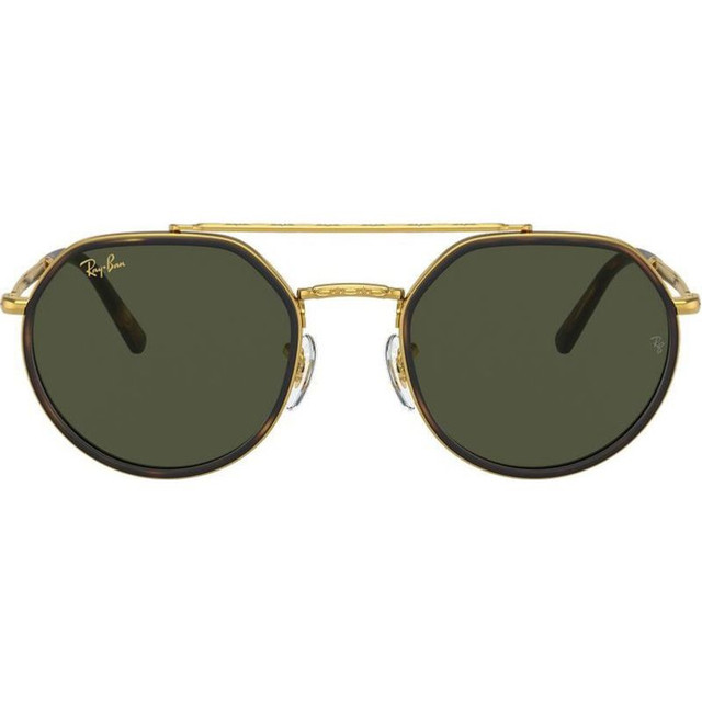 Ray-Ban RB3765 - Legend Gold/Green Glass Lenses