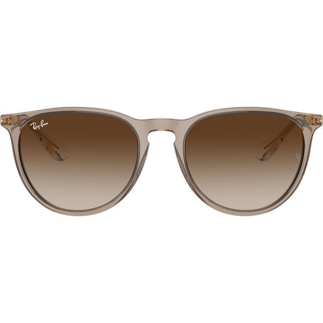 Ray-Ban Erika Classic RB4171 - Transparent Light Brown/Brown Gradient Lenses