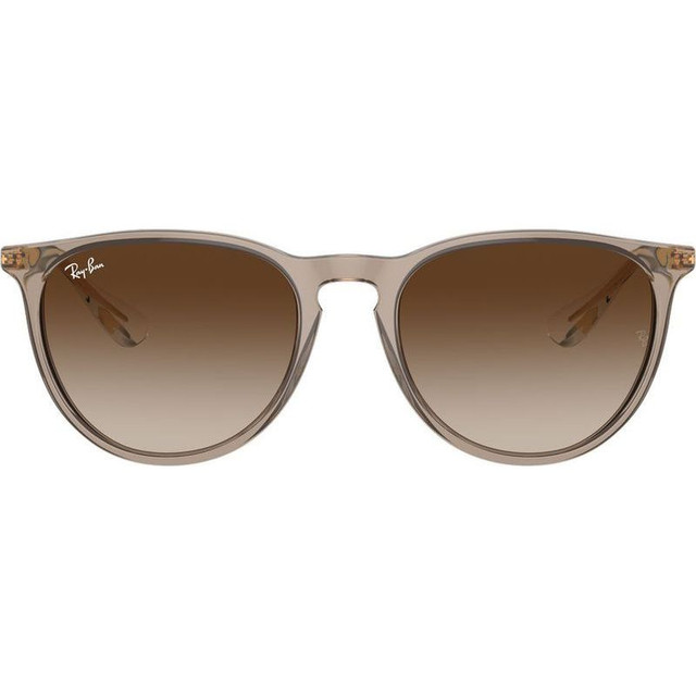 Ray-Ban Erika Classic RB4171F - Transparent Light Brown/Brown Gradient Lenses