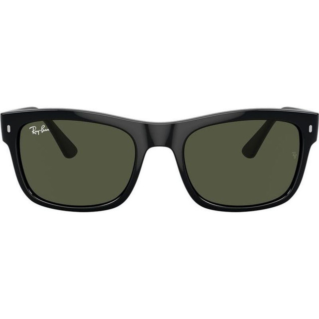 RB4428 - Black/Green Glass Lenses