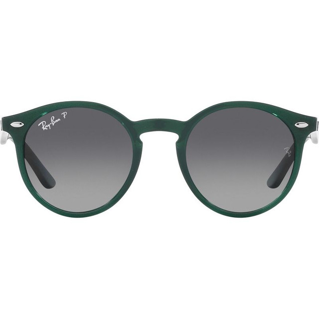 Ray-Ban Junior 9064S - Opal Green/Grey Gradient Polarised Lenses