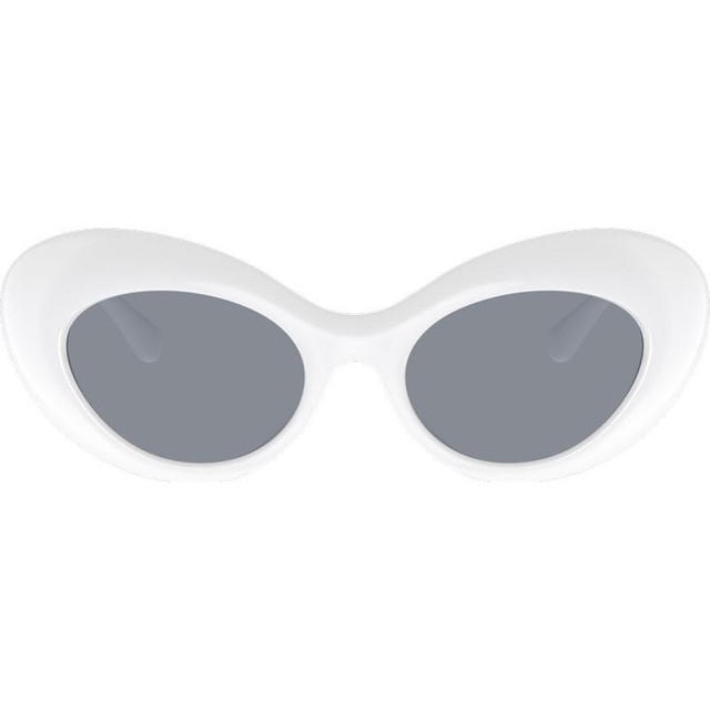 Versace VE4456U - White/Grey Lenses