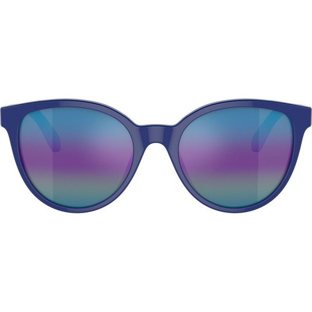 Versace Kids VK4427U - Blue/Dark Brown Rainbow Mirror Lenses