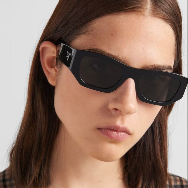 Prada PRA01S - Black/Dark Grey Lenses