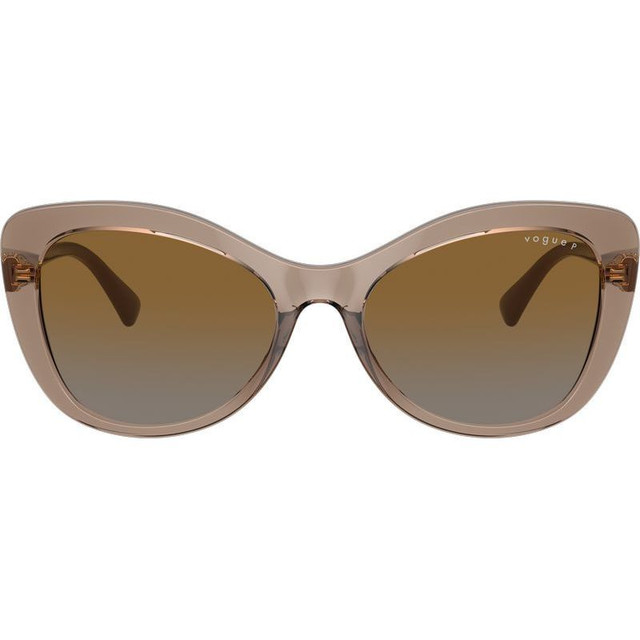 VO5515SB - Transparent Brown/Brown Gradient Polarised Lenses