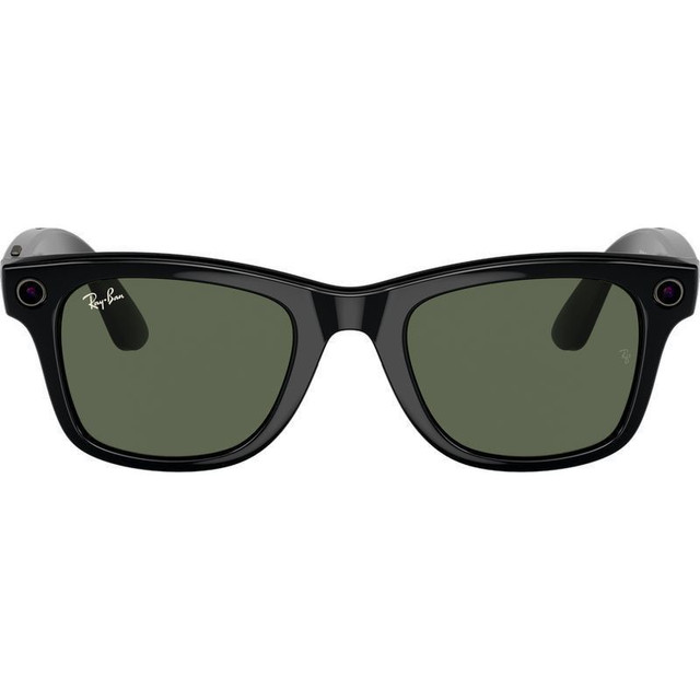Meta Wayfarer RW4006 - Shiny Black/Green Lenses