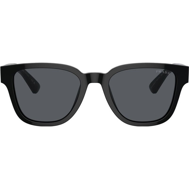 Prada PRA04S - Black/Blue Vintage Glass Lenses