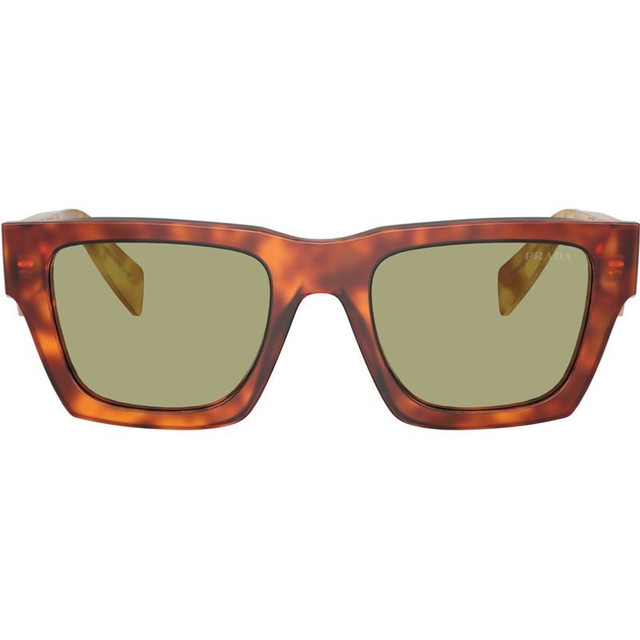 PRA06S - Cognac Tortoise/Green Lenses