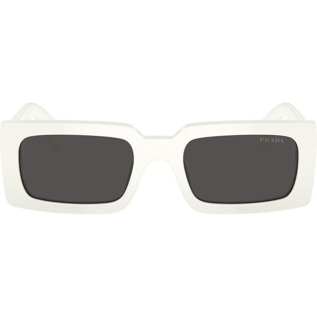 Prada PRA07SF - White Ivory/Dark Grey Lenses