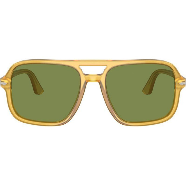 PO3328S - Miele/Green Glass Lenses 55 Eye Size