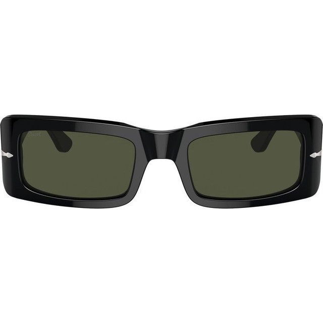 Francis PO3332S - Black/Green Glass Lenses