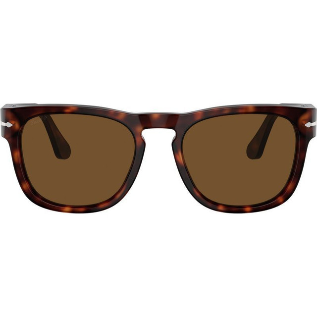 Elio PO3333S - Havana/Brown Polarised Glass Lenses 54 Eye Size