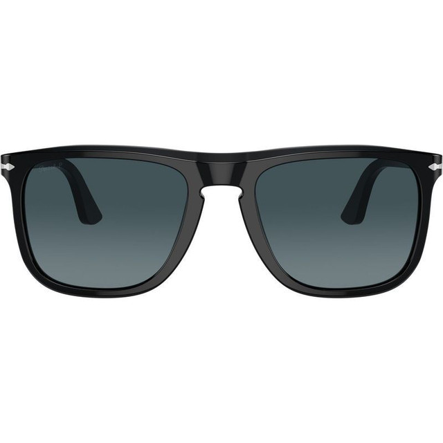 PO3336S - Black/Blue Gradient Polarised Glass Lenses 57 Eye Size