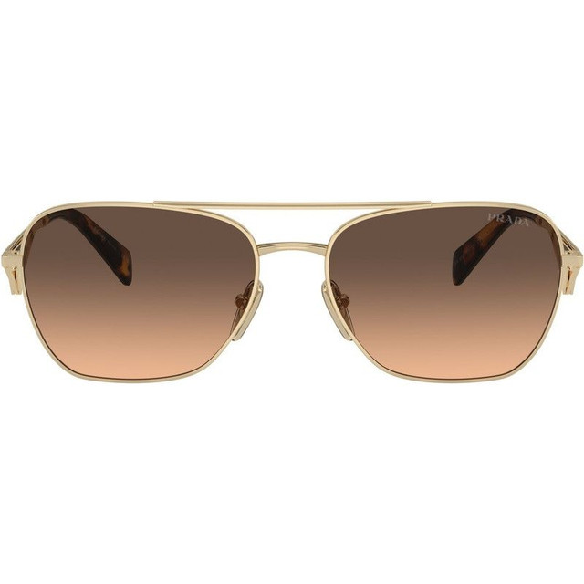 Prada PRA50S - Pale Gold/Brown and Grey Gradient Lenses