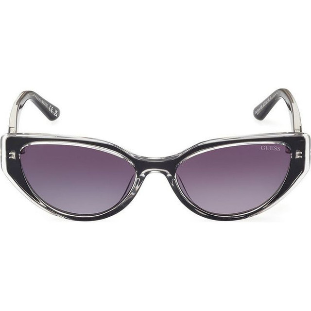 Guess GU7910 - Black Transparent/Smoke Gradient Lenses