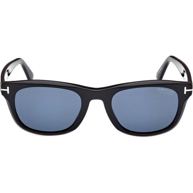 Tom Ford Kendel FT1076 - Shiny Black/Blue Polarised Lenses