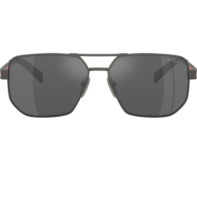 Prada Linea Rossa PS51ZS - Matte Gunmetal/Grey Mirror Silver Lenses