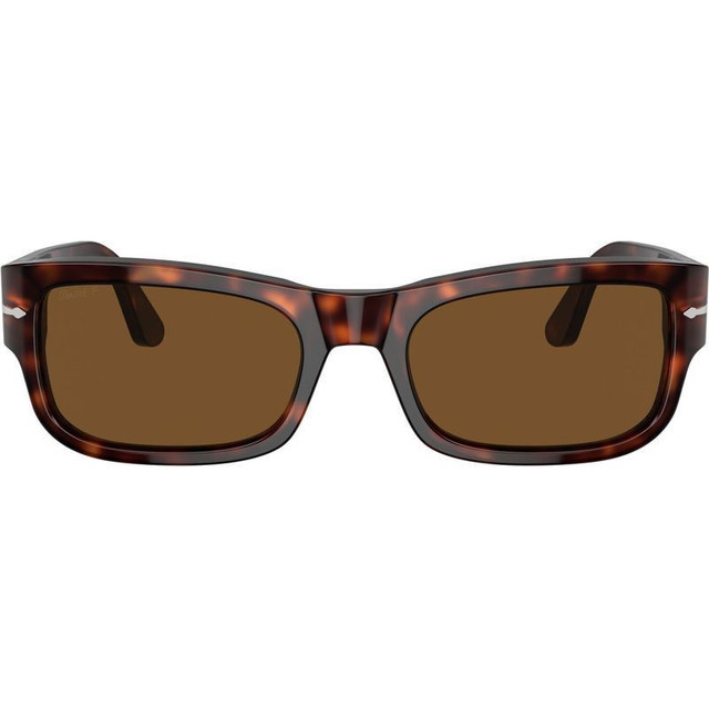 Persol PO3326S - Havana/Brown Polarised Glass Lenses 57 Eye Size