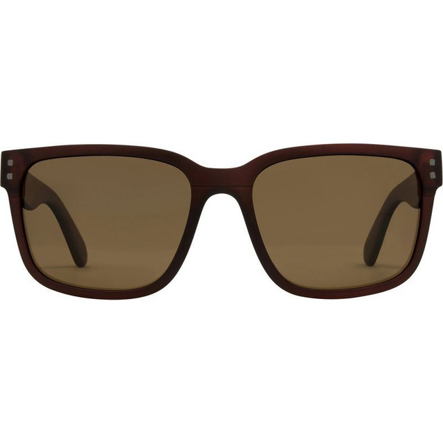 Rivals XL - Matte Translucent Brown/Brown Polarised Lenses