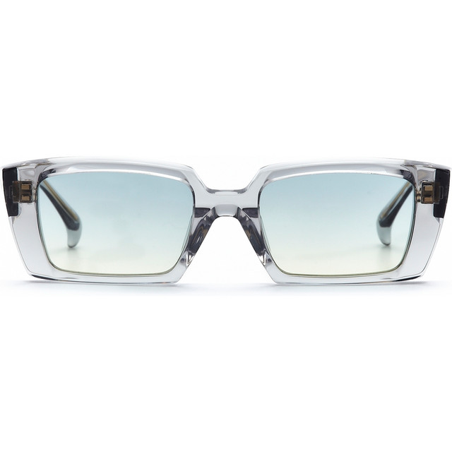 AM Eyewear Frankie - Ghost/Blue and Yellow Gradient Lenses