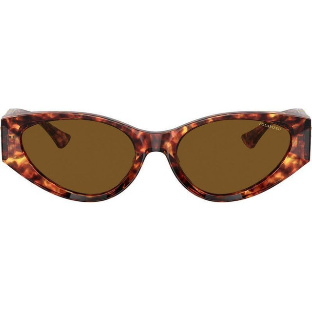 Versace VE4454 - Havana/Dark Brown Polarised Lenses