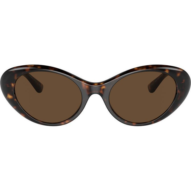 Versace VE4455U - Havana/Dark Brown Lenses