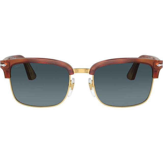 Persol PO3327S - Terra Di Seina/Blue Polarised Glass Lenses 54 Eye Size