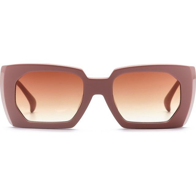 AM Eyewear Dom - Nude/Brown Gradient Lenses