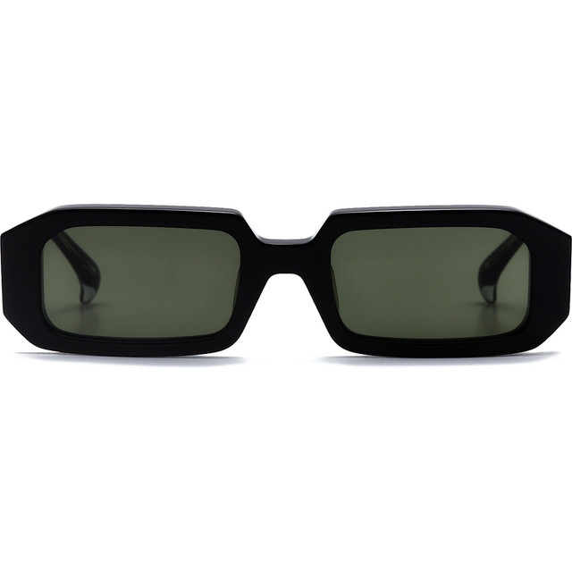 Ollie - Black/Brit Green Lenses