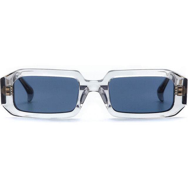 AM Eyewear Ollie - Ghost/Navy Blue Lenses