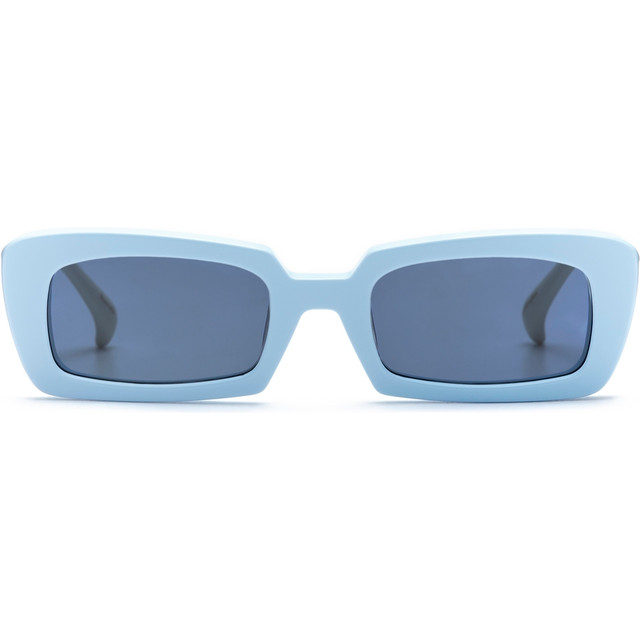 AM Eyewear Bridget - Baby Blue/Navy Blue Lenses