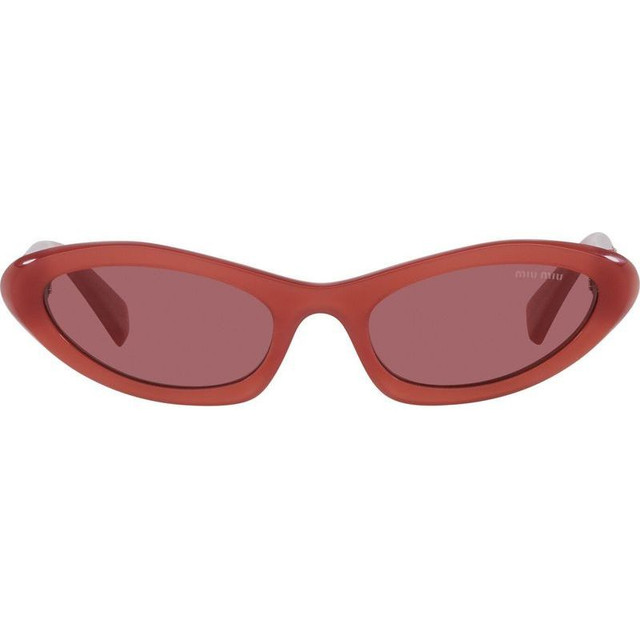 Miu Miu MU09YS - Cognac Opal/Dark Violet Lenses