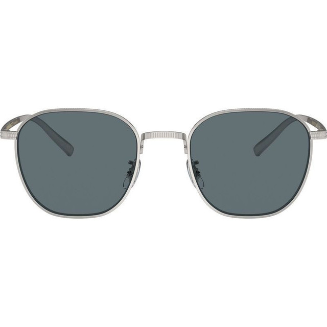 Rynn OV1329ST - Silver/Blue Polarised Glass Lenses