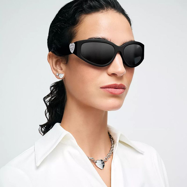 Tiffany & Co. TF4217 - Black/Grey Black Mirror Lenses