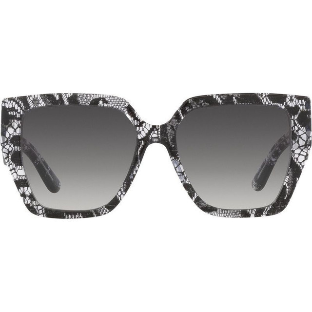 Dolce & Gabbana DG4438 - Black Lace/Grey Gradient Lenses