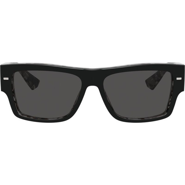 Dolce & Gabbana DG4451 - Black on Grey Havana/Dark Grey Lenses